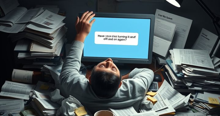 Software Guides: The Digital Equivalent of a Therapist Who Just Nods and Says ‘Have You Tried Turning It Off and On Again?’
